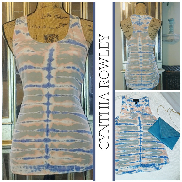 🔥SALE🔥 Cynthia Rowley Tie Dye Tank - Picture 8 of 8